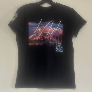 Black Los Angeles Dodgers genuine merchandise Graphic T-Shirt medium
